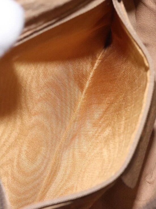 GUCCI GG Supreme Web Sherry Line Bag PVC Beige Gold 89 02 032 Auth hk2475 - Picture 13 of 16